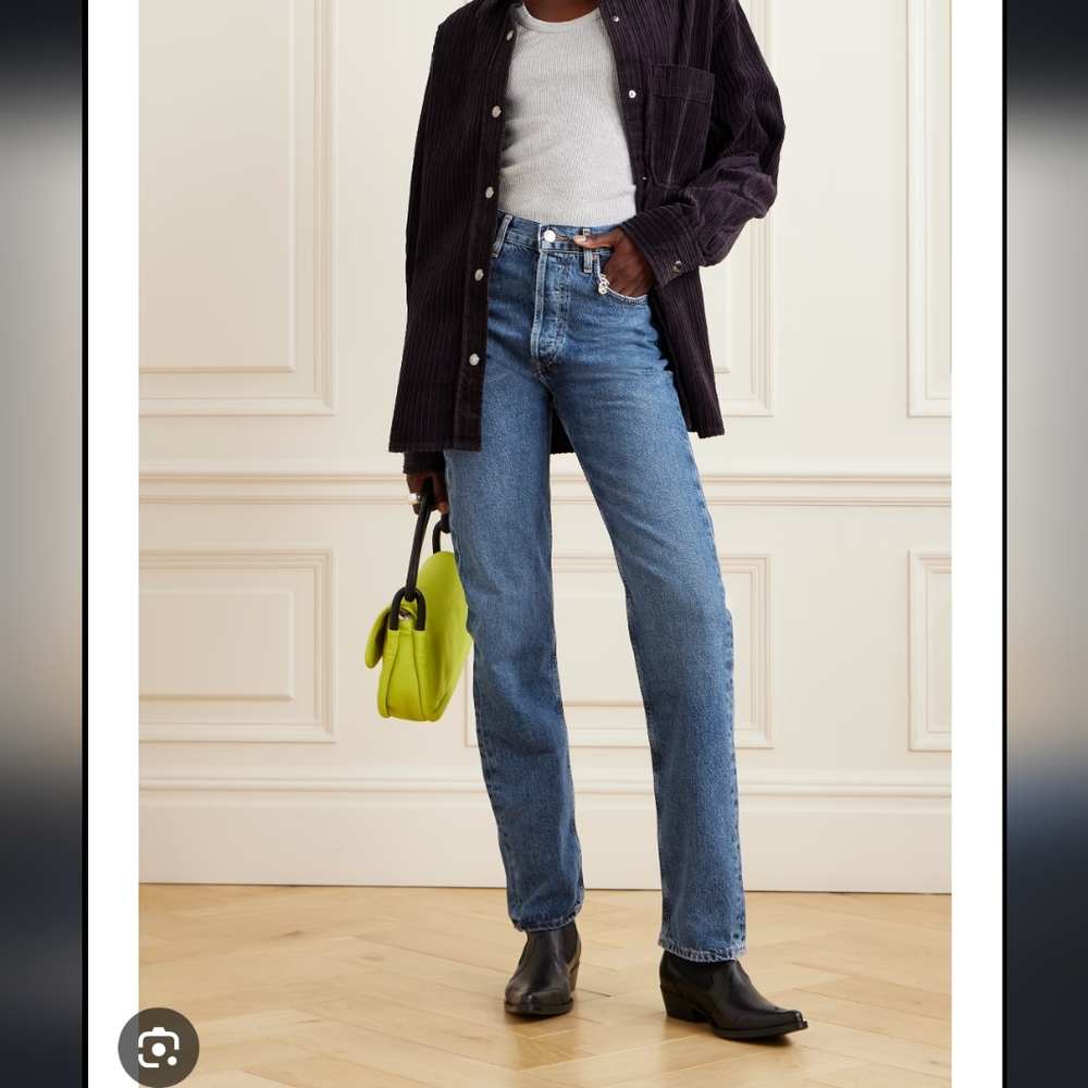 Agolde straight leg jeans